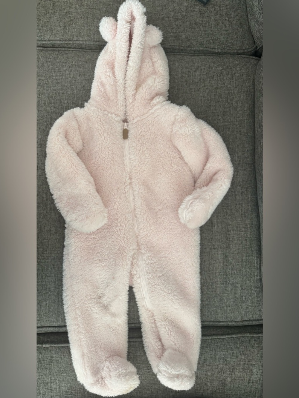 Baby girl snowsuit
